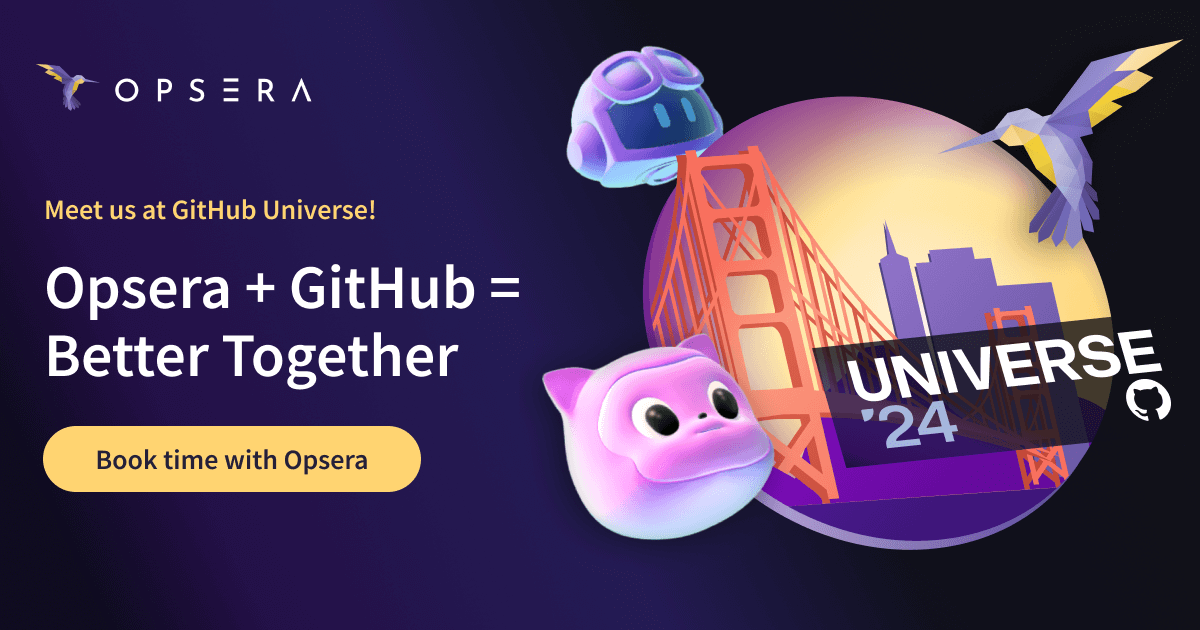 GitHub Universe 2024 Meet Opsera